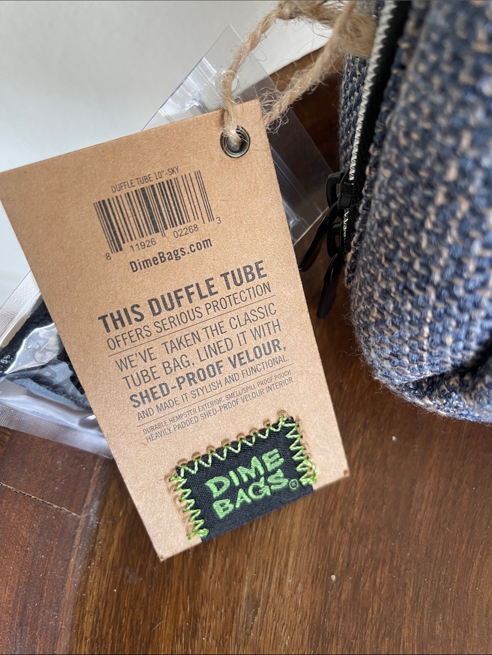 Dime Bags duffle padded tube 10” - Picture 2 of 5